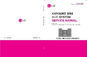 Сервисная инструкция LG MDD-K263Q ― Manual-Shop.ru