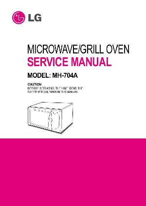 Сервисная инструкция LG MH-704A ― Manual-Shop.ru