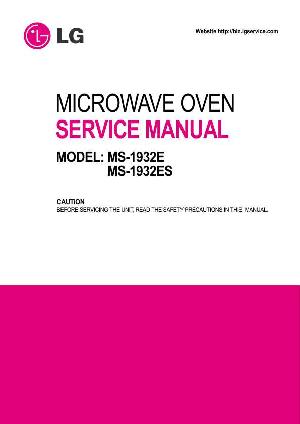 Сервисная инструкция LG MS-1932 ― Manual-Shop.ru