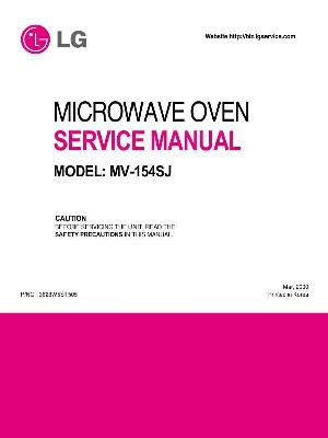 Сервисная инструкция LG MV-154SJ ― Manual-Shop.ru