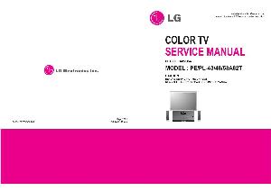 Сервисная инструкция LG PE-43A82T, PE-48A82T, PE-53A82T ― Manual-Shop.ru
