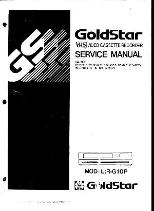 Сервисная инструкция LG R-G10P, (Goldstar) ― Manual-Shop.ru