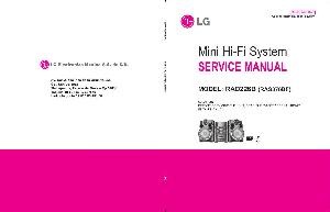 Сервисная инструкция LG RAD226B ― Manual-Shop.ru