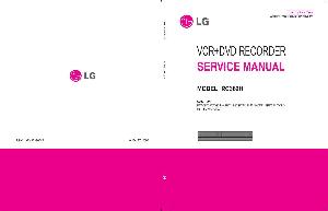 Сервисная инструкция LG RC389H ― Manual-Shop.ru