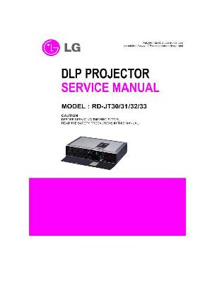 Сервисная инструкция LG RD-JT30, RD-JT31, RD-JT32, RD-JT33 ― Manual-Shop.ru