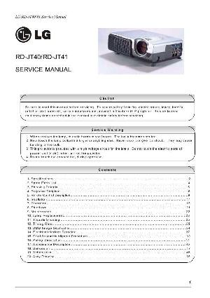 Сервисная инструкция LG RD-JT40, RD-JT41 ― Manual-Shop.ru