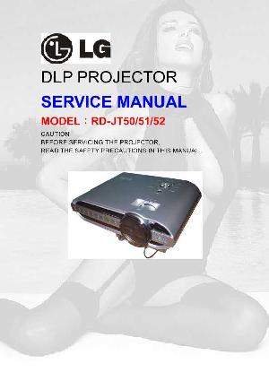 Сервисная инструкция LG RD-JT50, RD-JT51, RD-JT52 ― Manual-Shop.ru