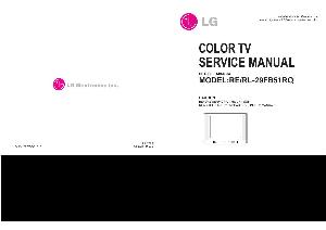 Сервисная инструкция LG RE-29FB51RQ, MC-036A chassis ― Manual-Shop.ru