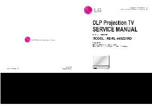 Сервисная инструкция LG RL-44SZ21RD, MB-02JB chassis ― Manual-Shop.ru