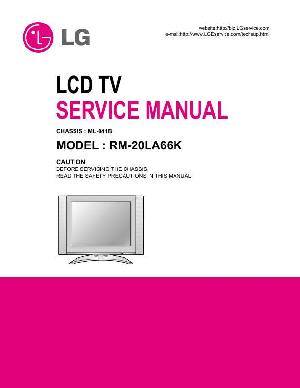 Сервисная инструкция LG RM-20LA6K ― Manual-Shop.ru