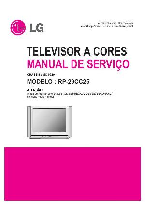 Сервисная инструкция LG RP-29CC25 ― Manual-Shop.ru