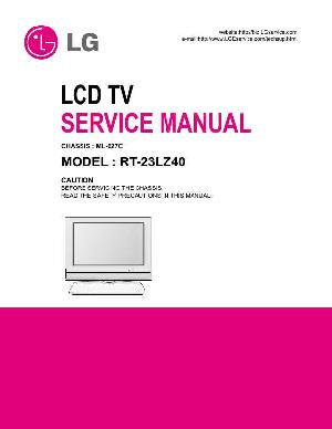 Сервисная инструкция LG RT-23LZ40, ML-027C ― Manual-Shop.ru