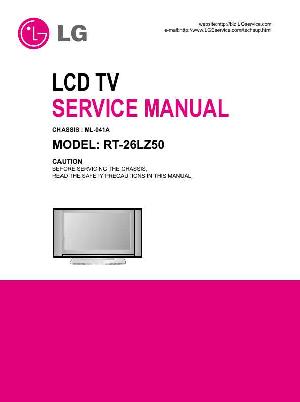 Сервисная инструкция LG RT-26LZ50, ML-041A chassis ― Manual-Shop.ru