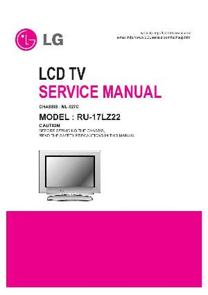 Сервисная инструкция LG RU-17LZ22, ML-027C chassis ― Manual-Shop.ru