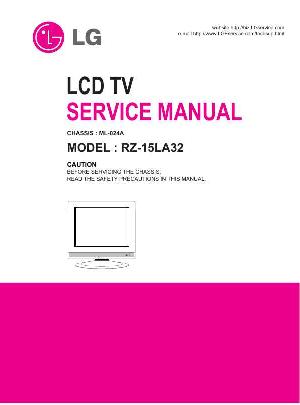 Service manual LG RZ-15LA32, ML-024A chassis ― Manual-Shop.ru