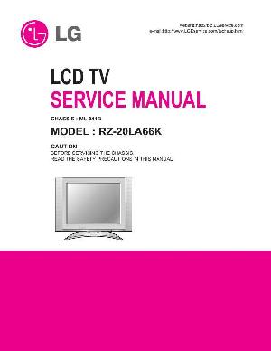 Сервисная инструкция LG RZ-20LA66K, ML-041B chassis ― Manual-Shop.ru