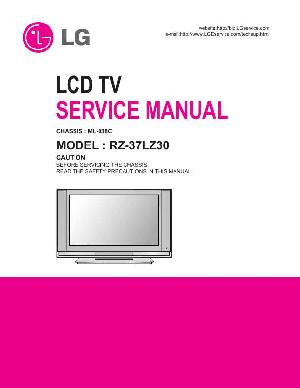 Сервисная инструкция LG RZ-37LZ30, ML-038C chassis ― Manual-Shop.ru