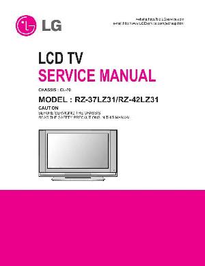Сервисная инструкция LG RZ-37LZ31, RZ-42LZ31, CL-70 ― Manual-Shop.ru