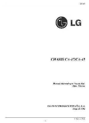 Сервисная инструкция LG STUDIOWORKS 520 ― Manual-Shop.ru