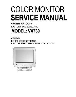 Service manual LG VX730 ― Manual-Shop.ru