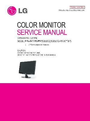 Service manual LG W2053TQ, LM91B ― Manual-Shop.ru