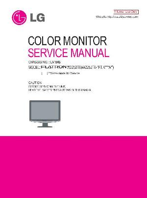 Service manual LG W2252TE, LM84B ― Manual-Shop.ru