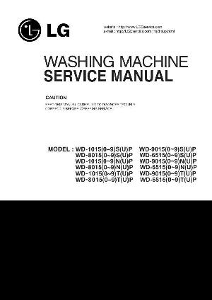 Сервисная инструкция LG WD-1015, WD-8015, WD-9015, WD-6515 ― Manual-Shop.ru