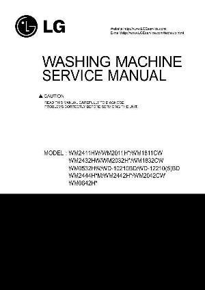 Сервисная инструкция LG WD-1019BD ― Manual-Shop.ru