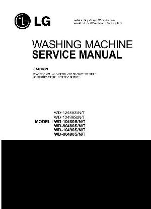 Сервисная инструкция LG WD-1049C ― Manual-Shop.ru