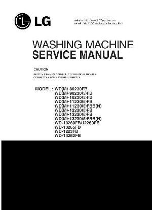 Сервисная инструкция LG WD-1223FB ― Manual-Shop.ru