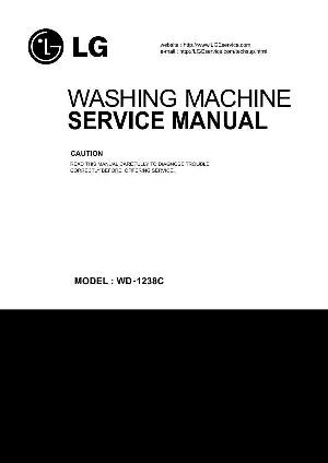Сервисная инструкция LG WD-1238C ― Manual-Shop.ru