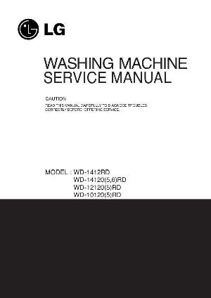 Сервисная инструкция LG WD-1412RD ― Manual-Shop.ru