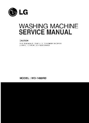 Service manual LG WD-1480RD ― Manual-Shop.ru