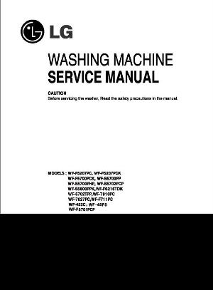 Сервисная инструкция LG WF-452C ― Manual-Shop.ru