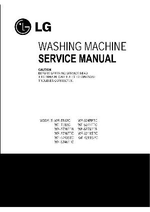 Сервисная инструкция LG WF-T552C ― Manual-Shop.ru