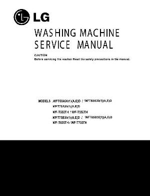 Сервисная инструкция LG WF-T755TH ― Manual-Shop.ru