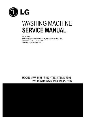 Сервисная инструкция LG WF-T852A ― Manual-Shop.ru