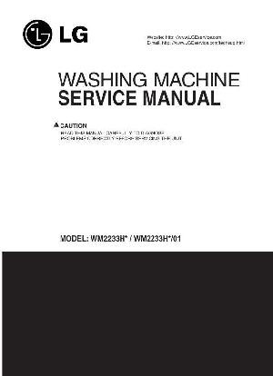 Сервисная инструкция LG WM2233H ― Manual-Shop.ru