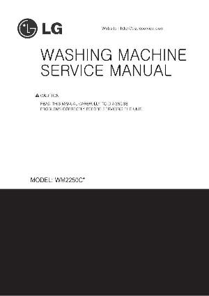 Сервисная инструкция LG WM2250C ― Manual-Shop.ru