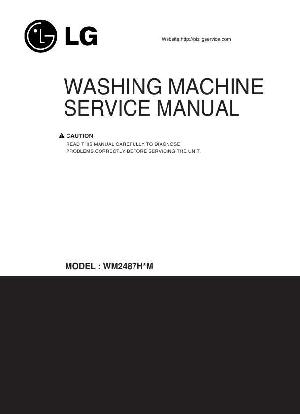 Сервисная инструкция LG WM2487H-M ― Manual-Shop.ru