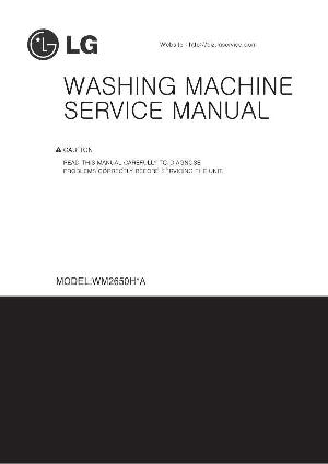 Сервисная инструкция LG WM2650H-A ― Manual-Shop.ru