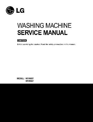 Сервисная инструкция LG WT-R807 ― Manual-Shop.ru
