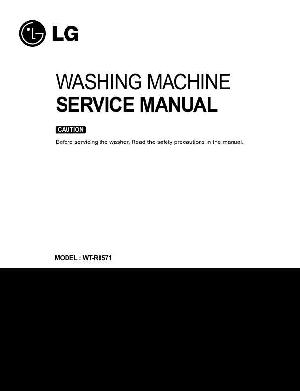 Сервисная инструкция LG WT-R8751 ― Manual-Shop.ru