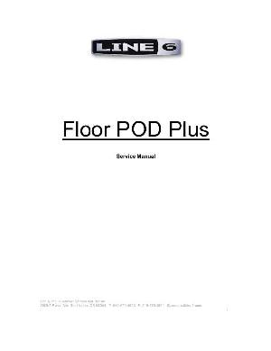 Сервисная инструкция Line6 FLOOR-POD-PLUS ― Manual-Shop.ru