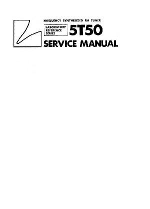 Сервисная инструкция Luxman 5T50 ― Manual-Shop.ru