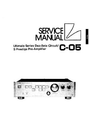 Сервисная инструкция Luxman C-05 ― Manual-Shop.ru
