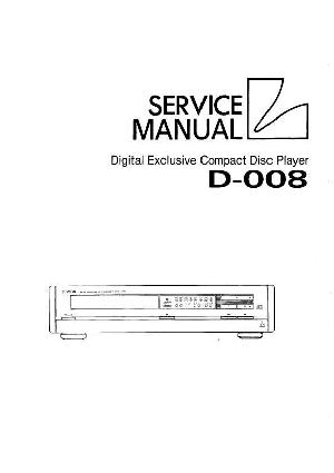 Сервисная инструкция Luxman D-008 ― Manual-Shop.ru