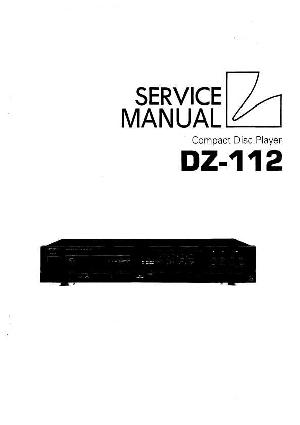Сервисная инструкция Luxman DZ-112 ― Manual-Shop.ru