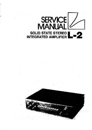 Сервисная инструкция LUXMAN L-2 ― Manual-Shop.ru