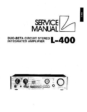 Сервисная инструкция Luxman L-400 ― Manual-Shop.ru